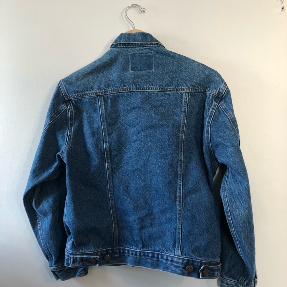 Classic Blue Denim Jacket VINTAGE Gap - Picture 6 of 8